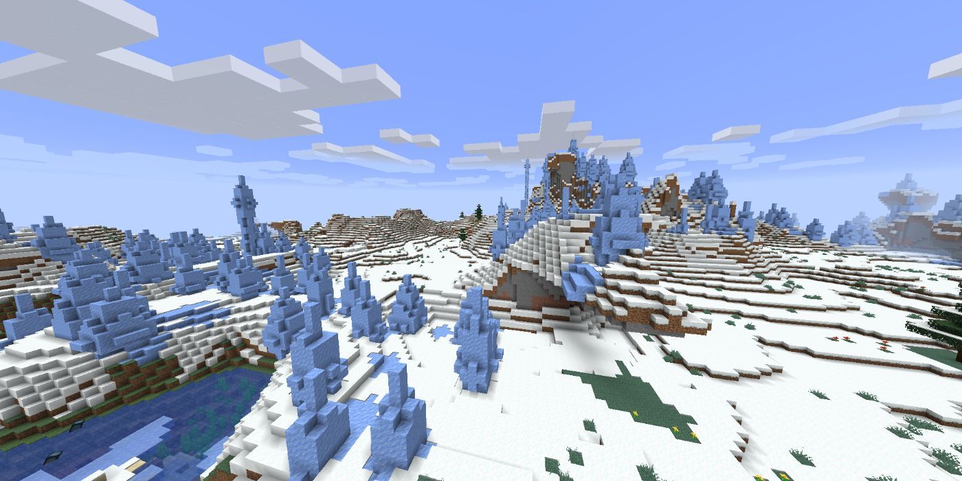Minecraft ice spike biome