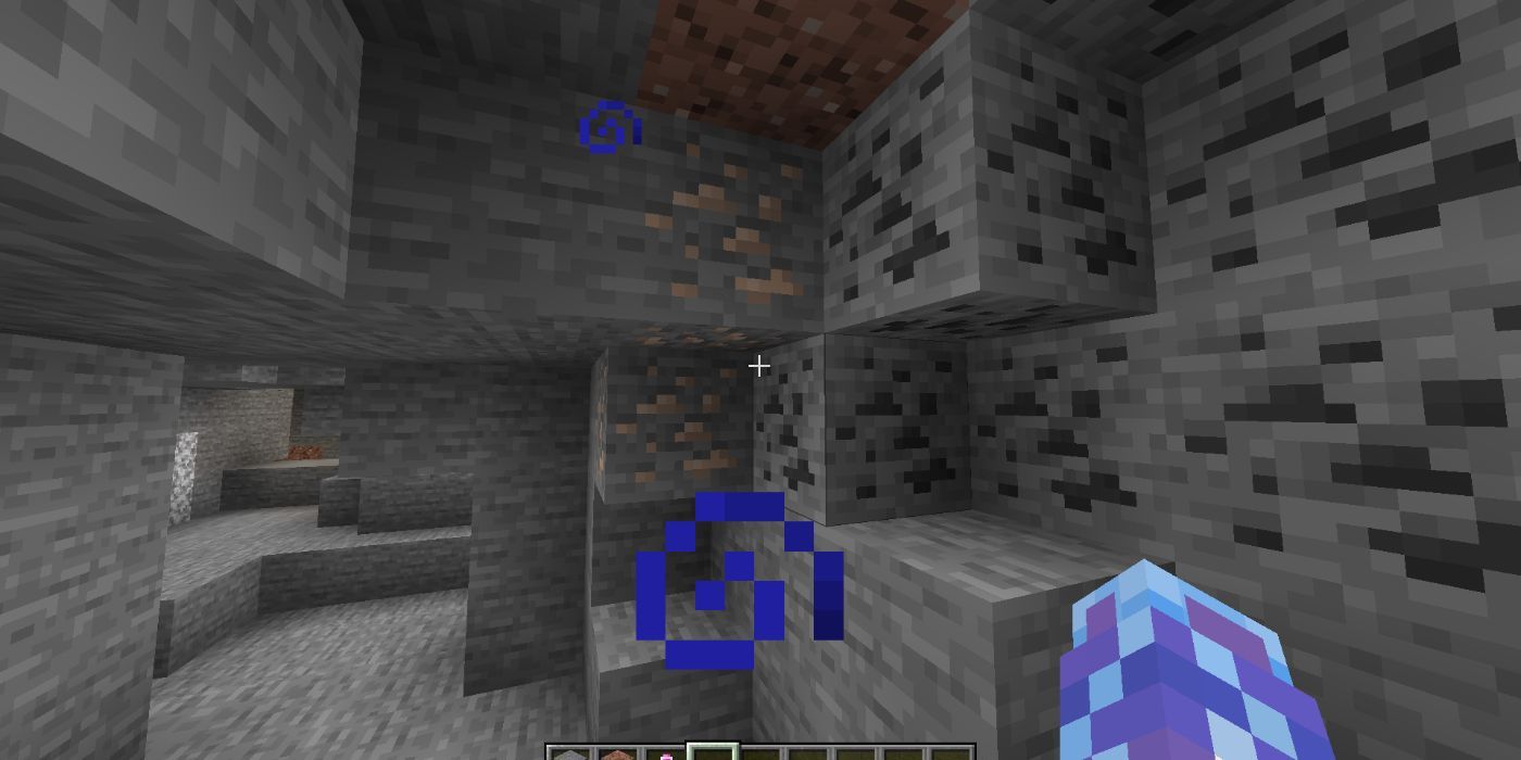Minecraft Iron Inside Cave