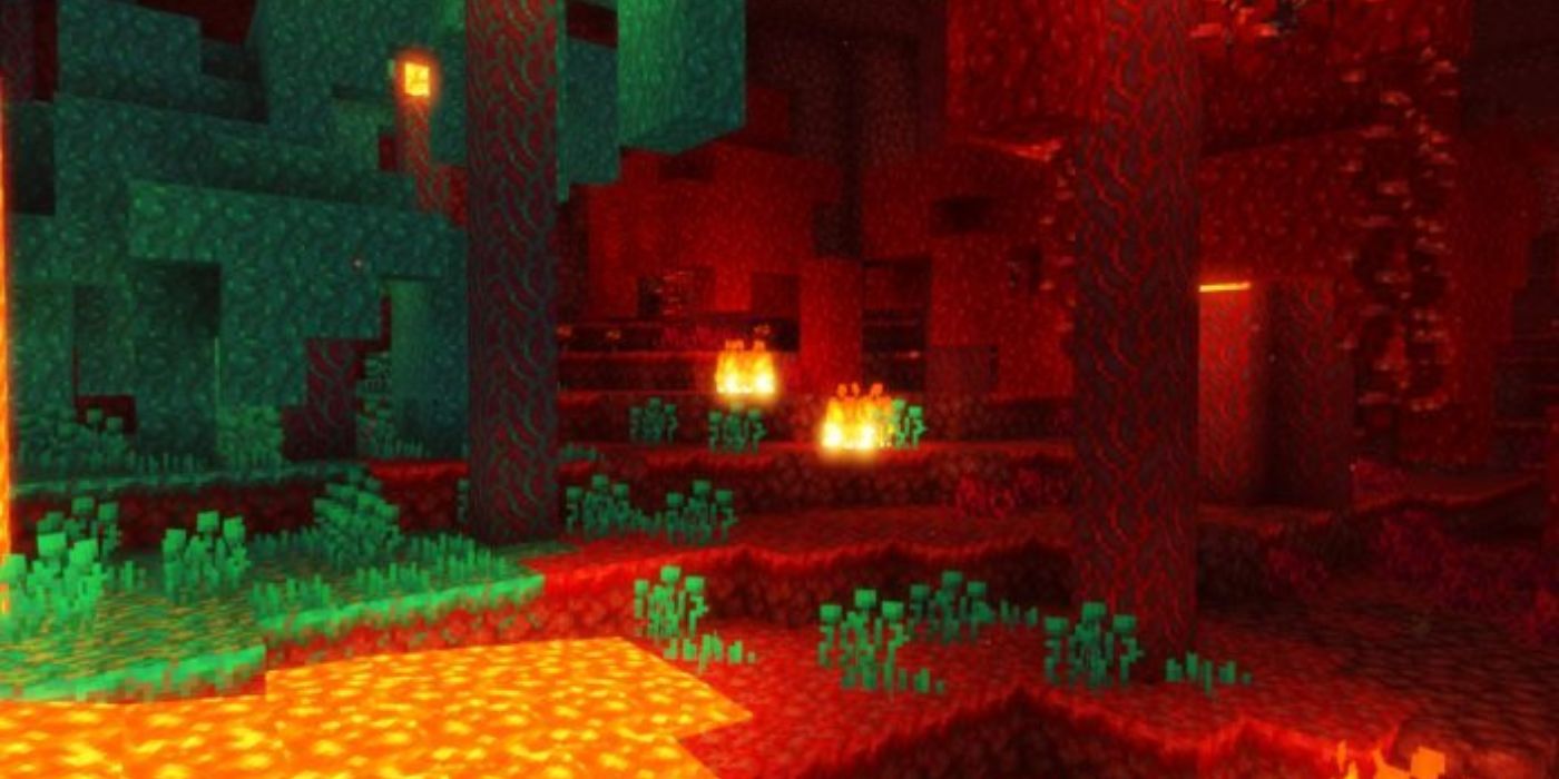 Minecraft Nether Forest