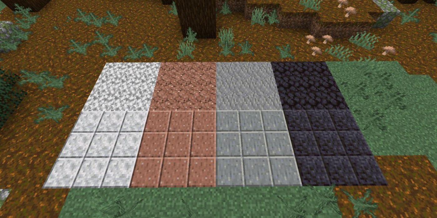 Minecraft Stone Variants