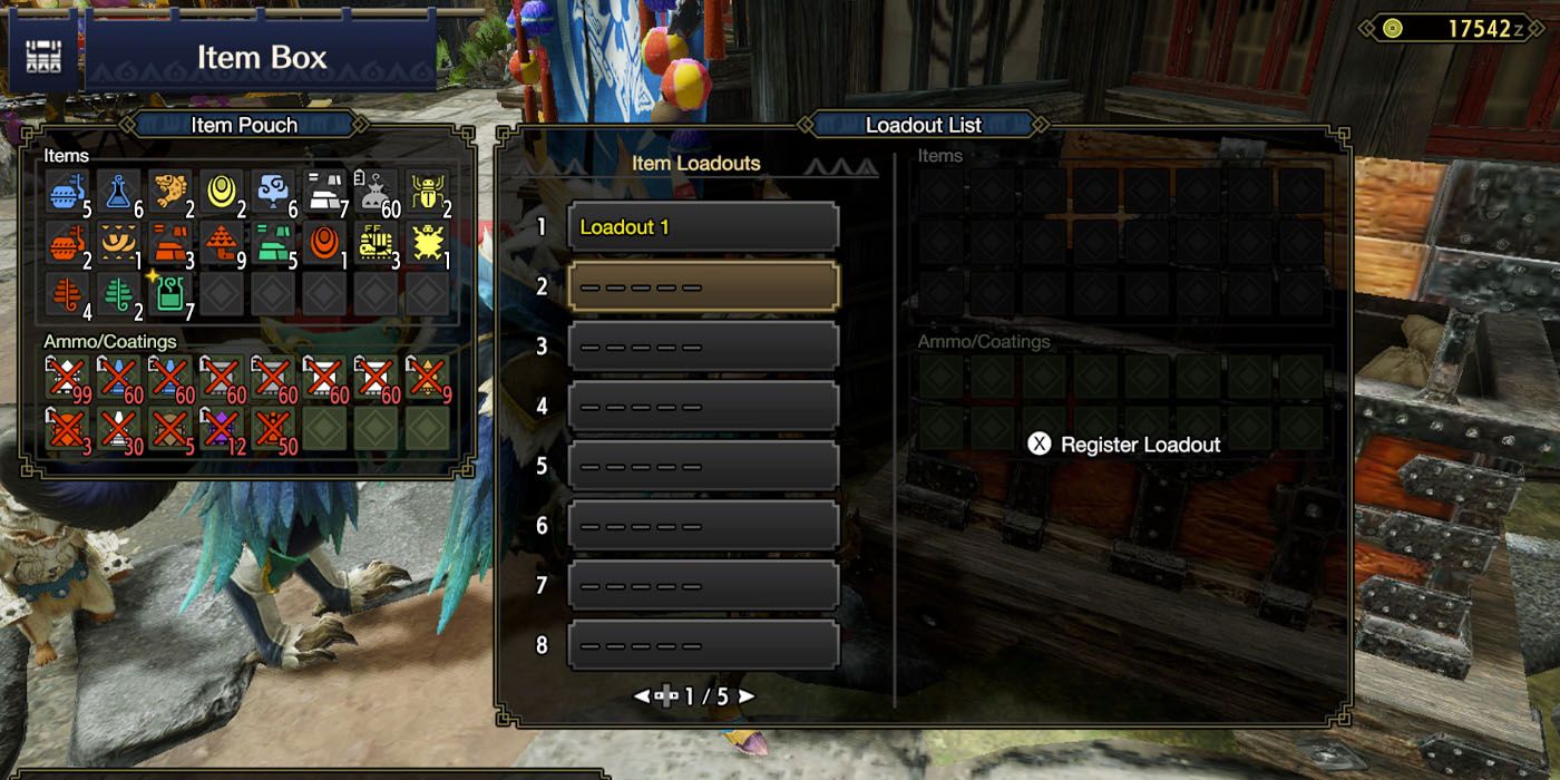 Monster Hunter Rise Item Box