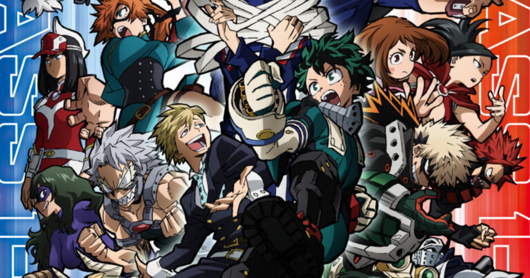 My Hero Academia Season 5 Art Deku Bakugo Uraraka