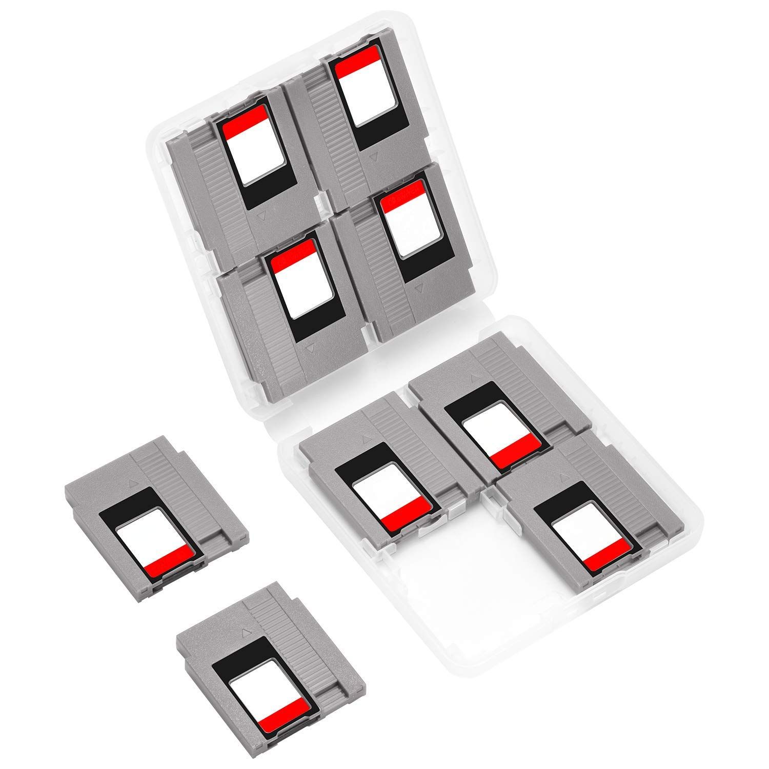 NES Nintendo Switch cartridge cases bundle