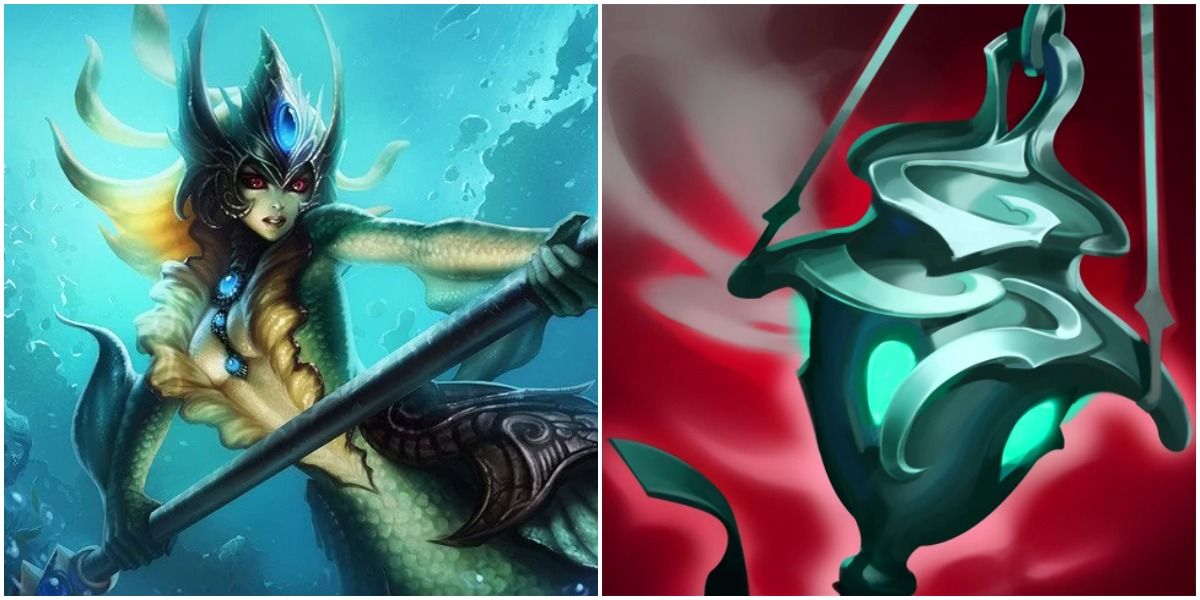 Nami standing by Ardent Censer in League of Legends