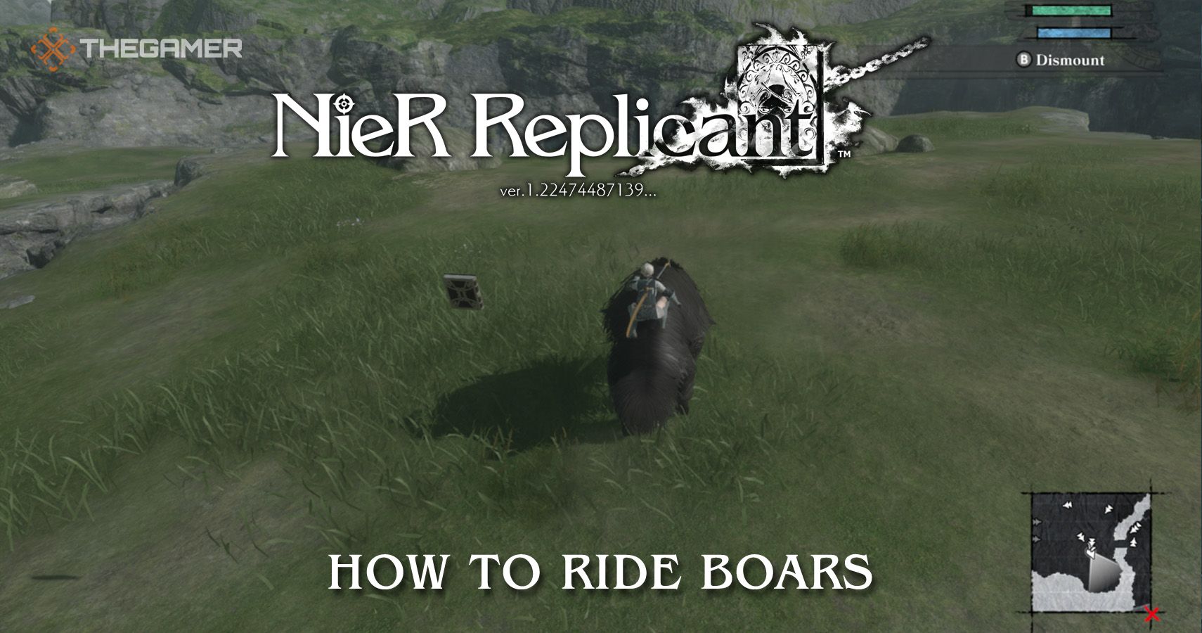 Nier Replicant How To Ride Boars TheGamer