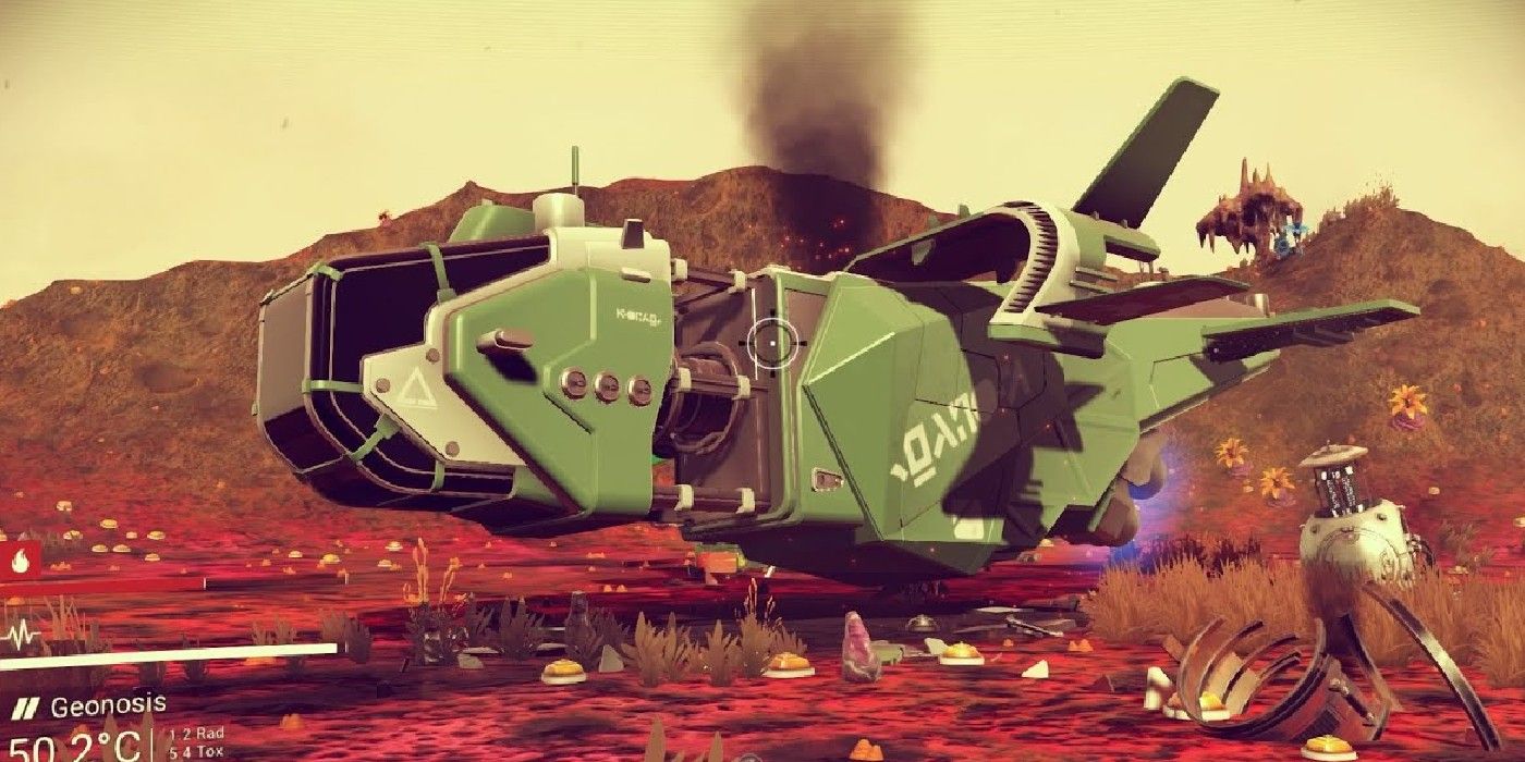 crashed ship in no mans sky