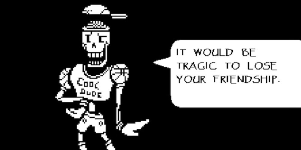 Papyrus Discussing Friendship Which Is Important To His Character Arc
