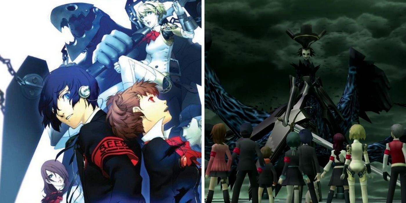 Persona 3 Cover Art and Nyx