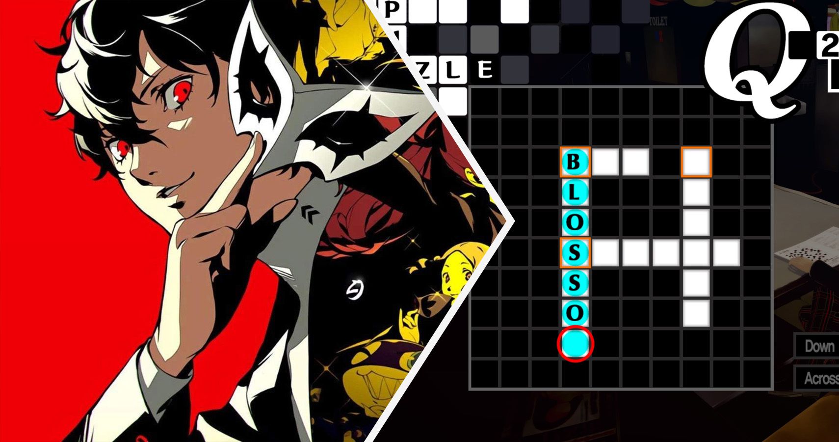 Persona 5 Royal Crossword Collage