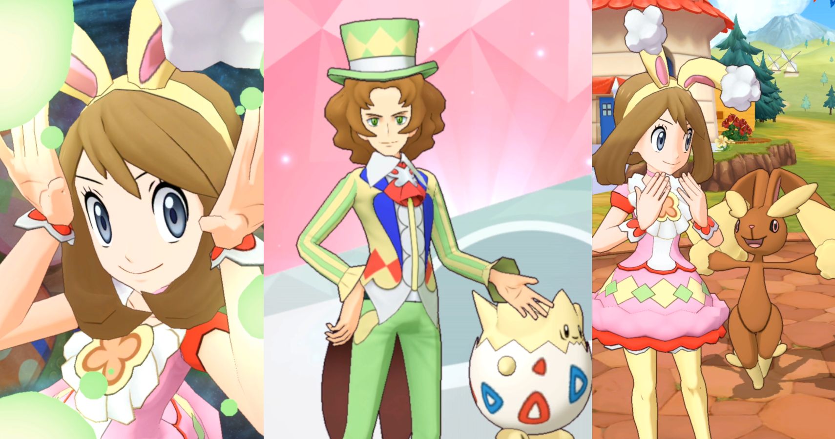 Pokemon Masters Ex Adds Spring Themed Sync Pairs For May And Burgh