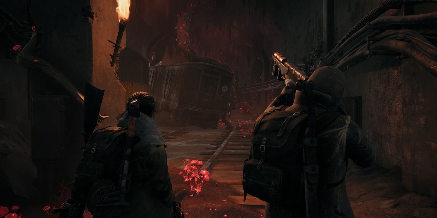 Remnant From The Ashes: Exploring The Train Station On Earth In Multiplayer