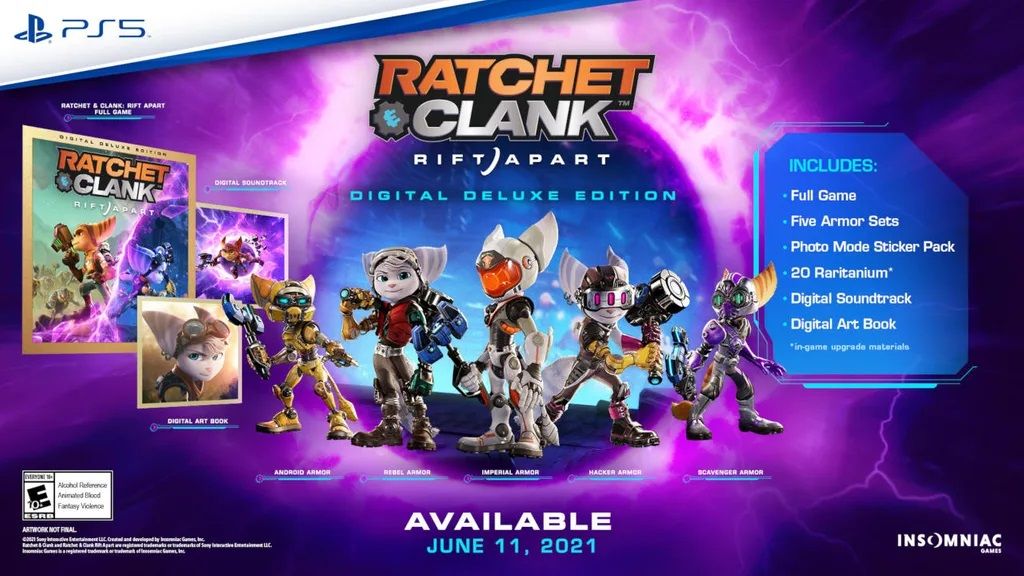 Ratchet and Clank Rift Apart Digital Deluxe Edition PS5