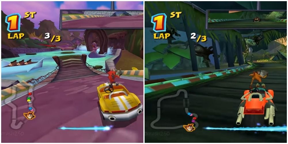 Crash Bandicoot Tag Team Racing Video Game