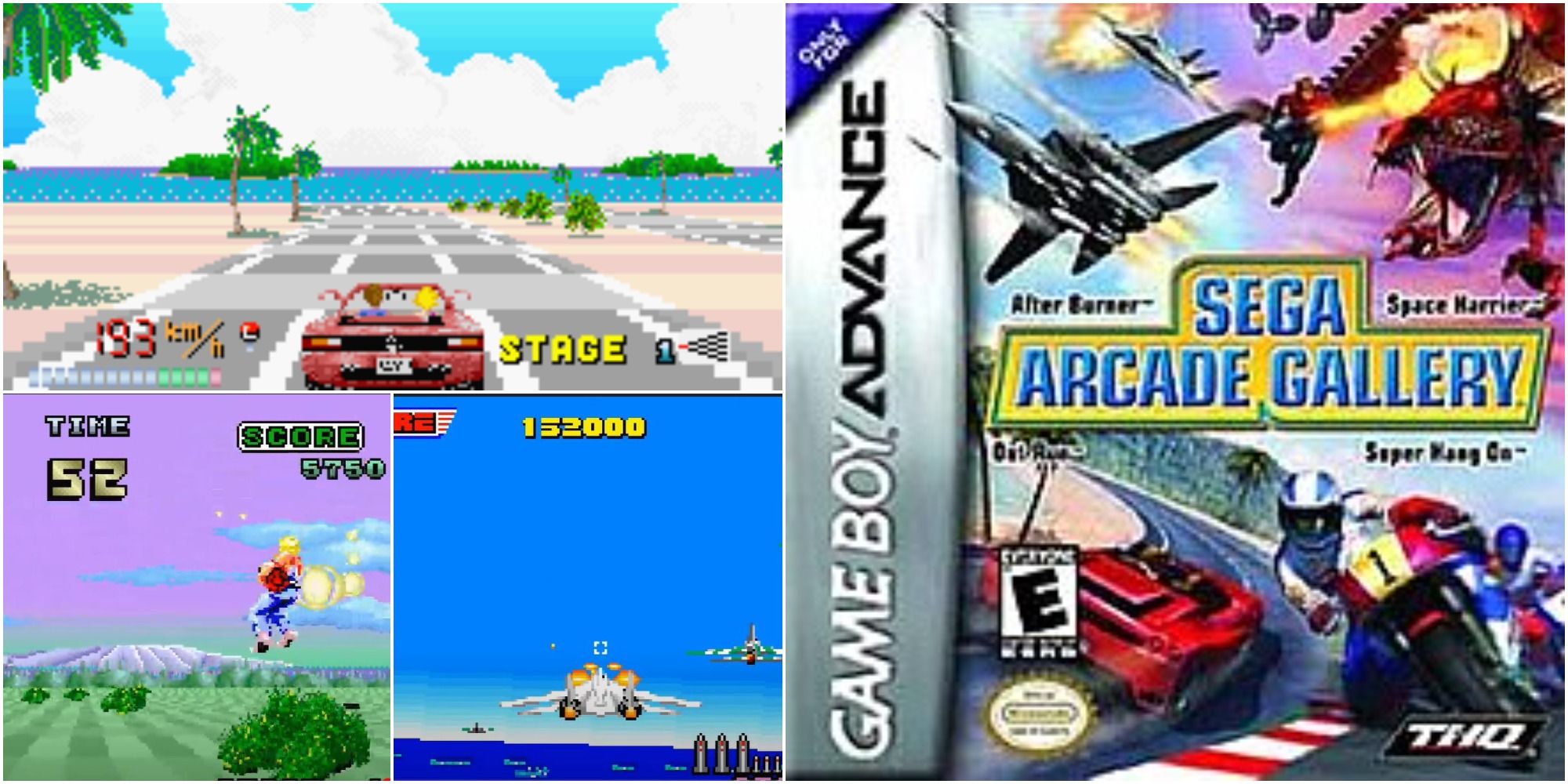 Sega Arcade Gallery Game Boy Advance