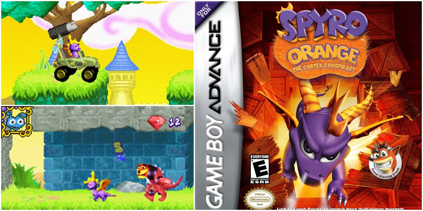 Spyro Orange Game Boy Advance