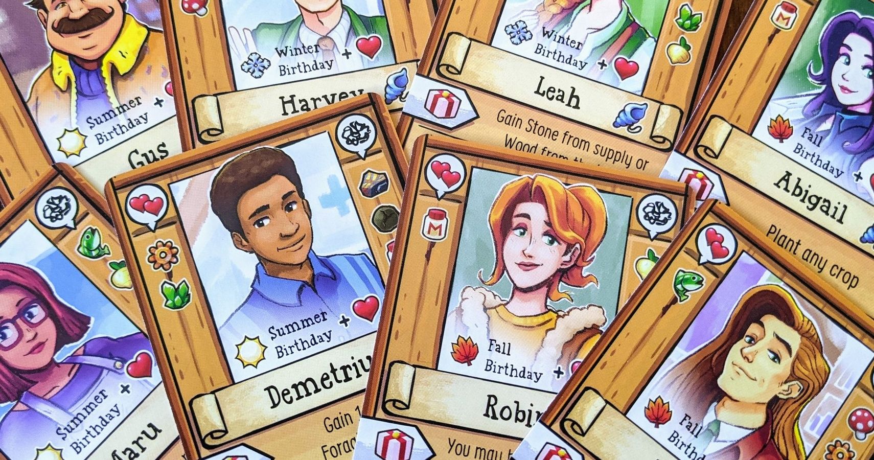 Stardew Valley board game promo image