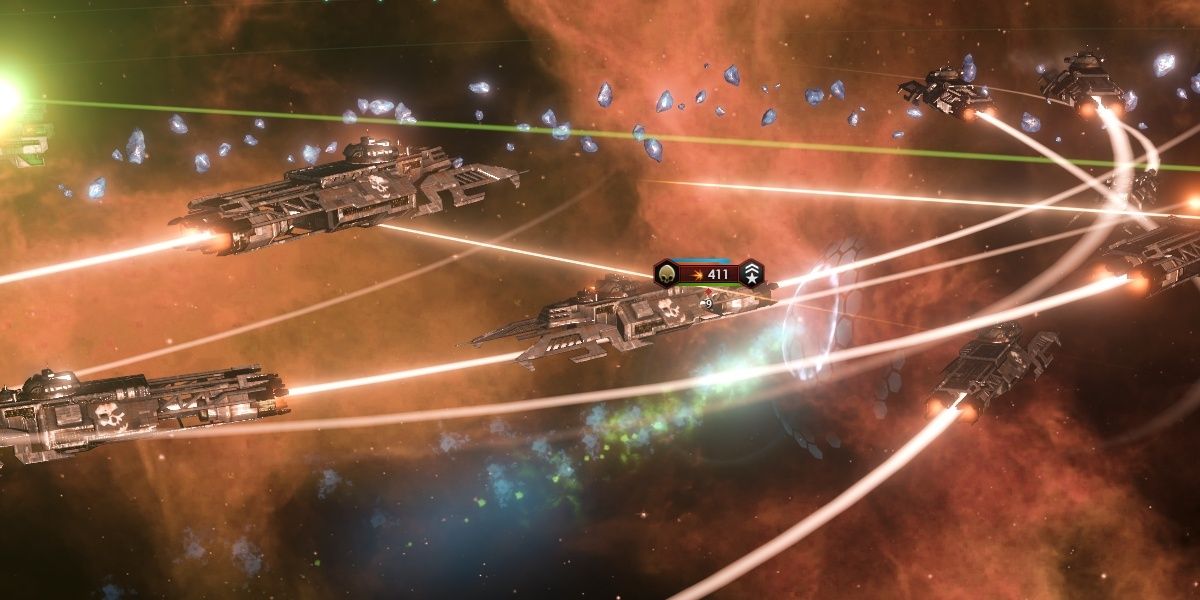 Stellaris Federations And Nemesis DLC Ship Battle During Operation