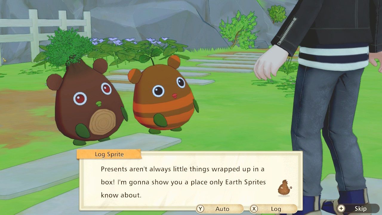 Story of Seasons Pioneers of Olive Town Earth Sprites Opening the way to Lumberjack mountain