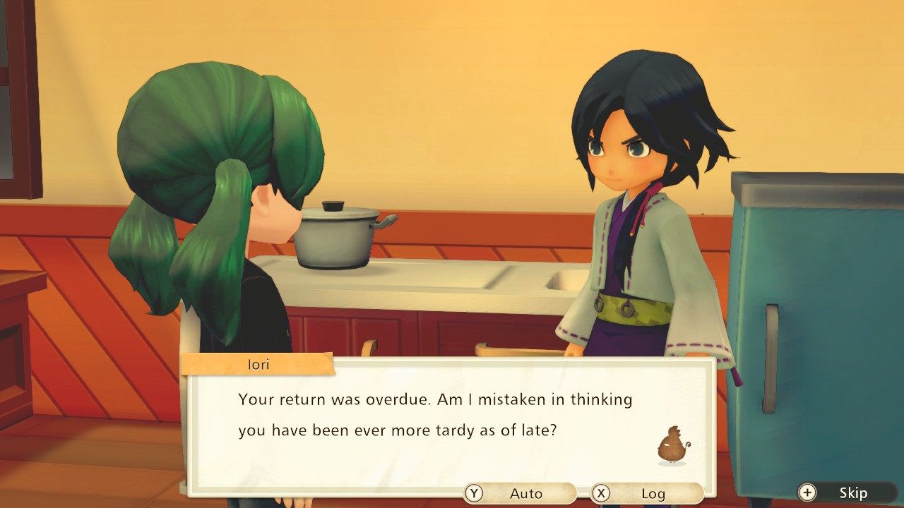 Story of Seasons Pioneers of Olive Town late home heart scene