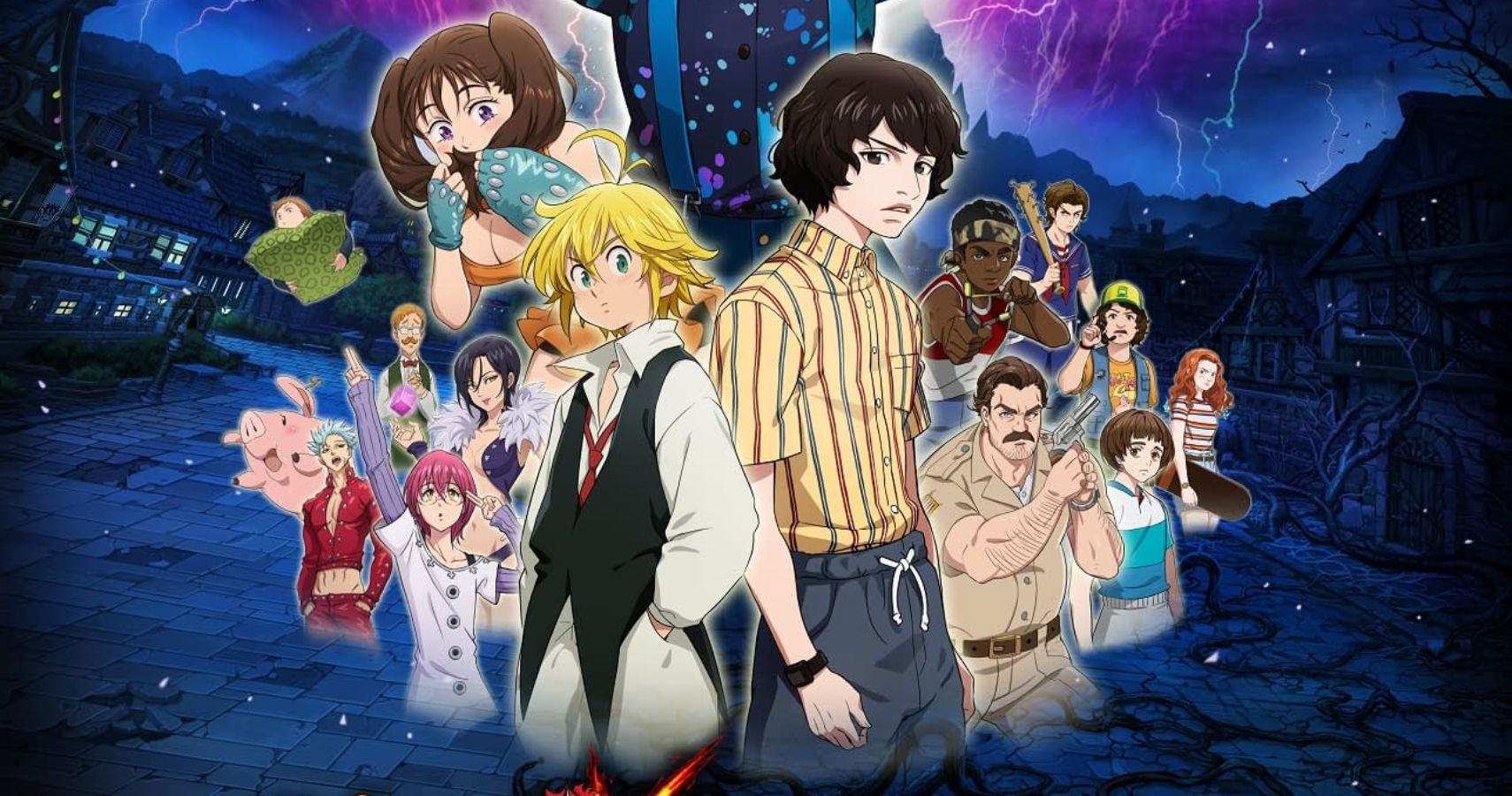 Stranger Things Goes Anime In The Seven Deadly Sins: Grand Cross