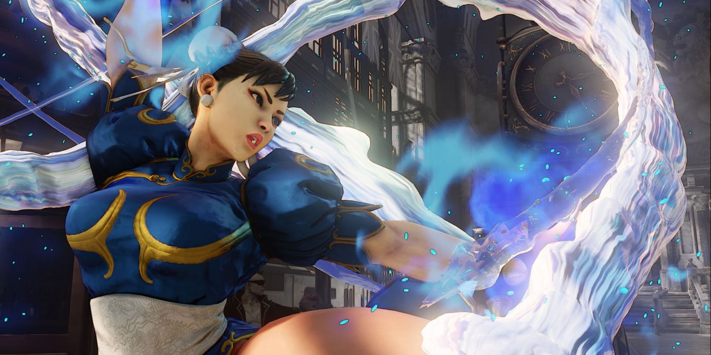 Street Fighter V Screenshot Of Chun-Li Throwing Kick