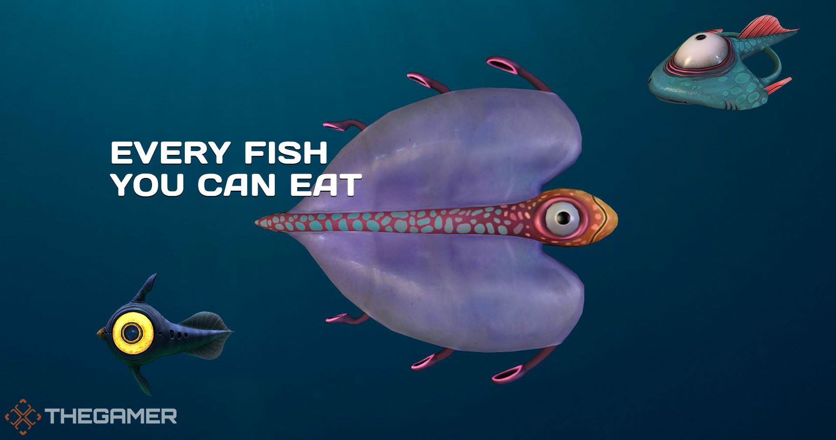 Subnautica: Every Fish You Can Eat