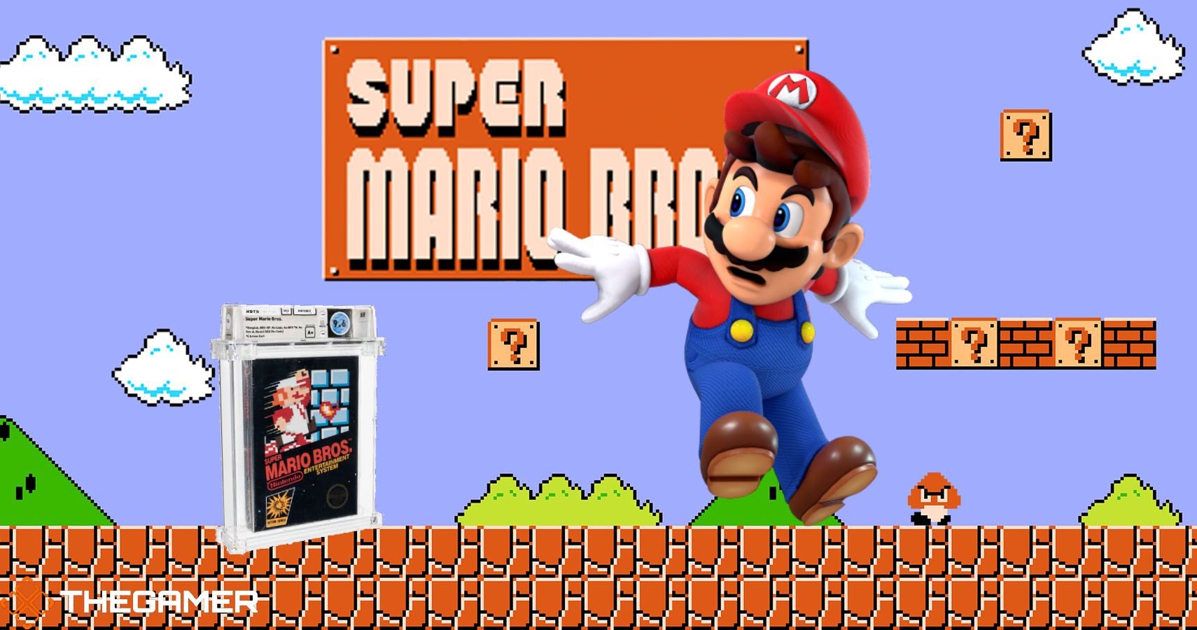 Mamma Mia! Vintage Super Mario Bros. Cartridge Sell For $660,000