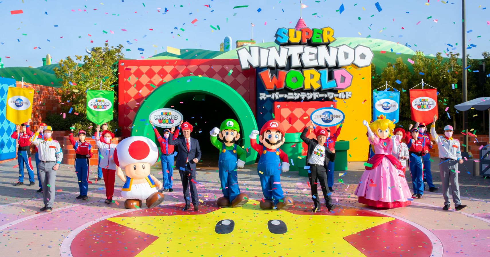 Photo from Opening Event for Super Nintendo World