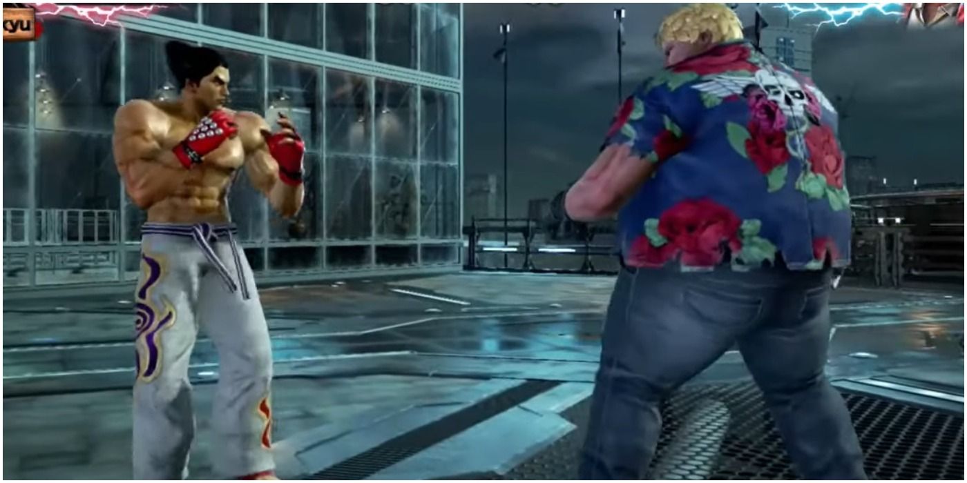 Tekken 7 - Kazuya fights Bob