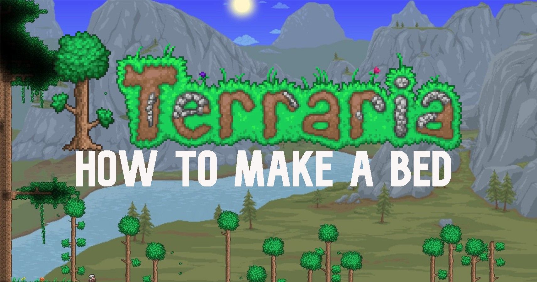 make a bed in terraria