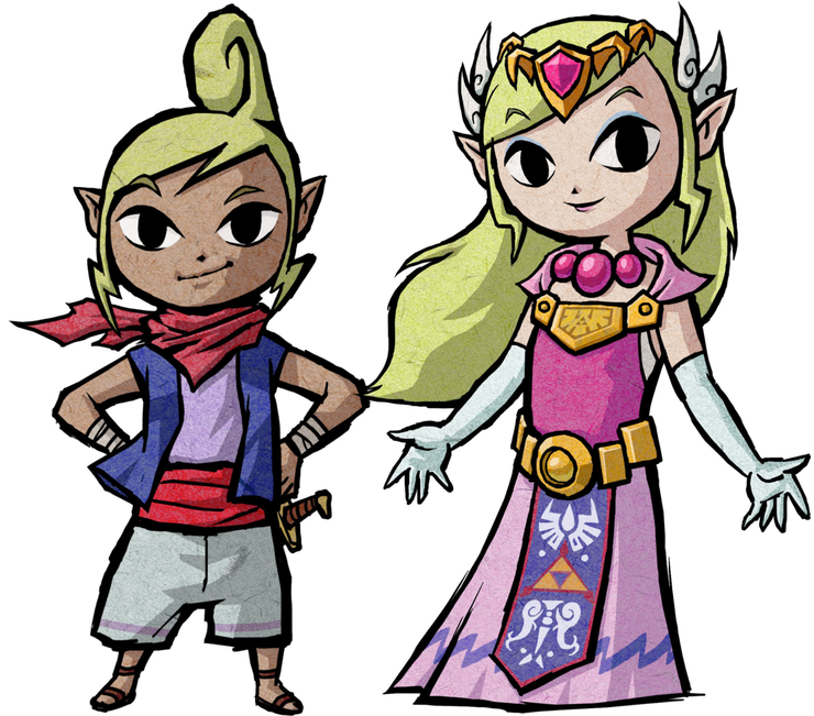 The Legend Of Zelda: The Wind Waker Hd Concept Art & Characters - Page ...