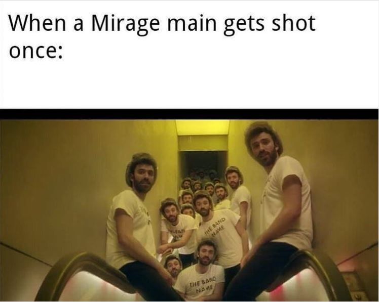 The Aftermath Apex Legends Mirage Meme