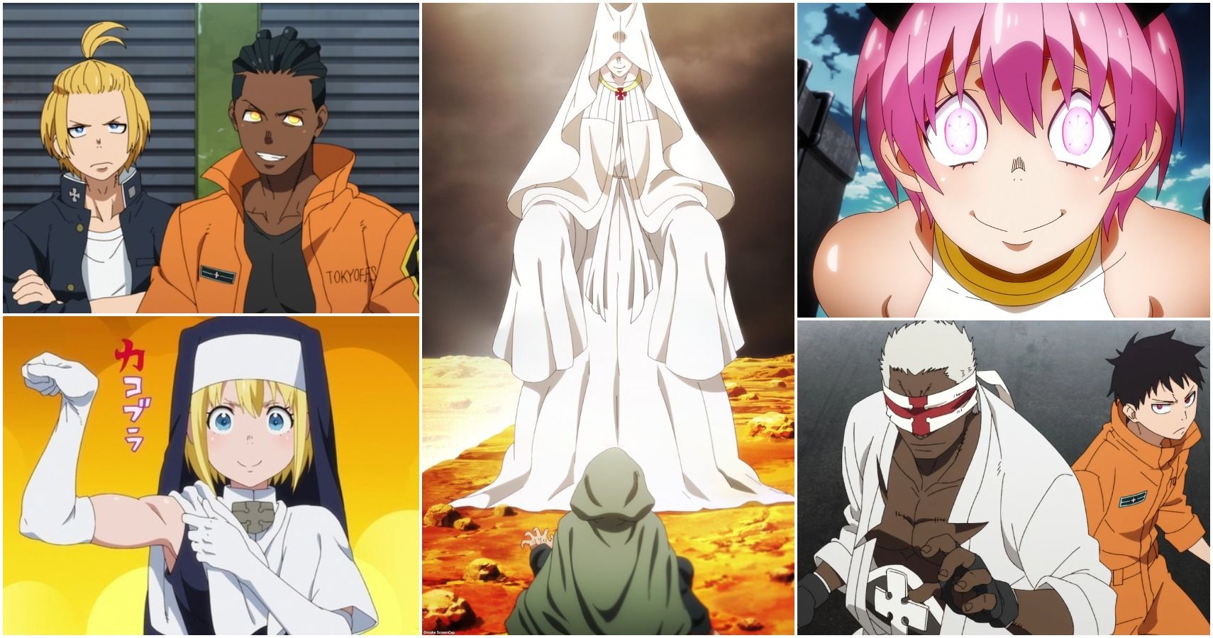 10 Best Characters In Fire Force, Ranked, CBR