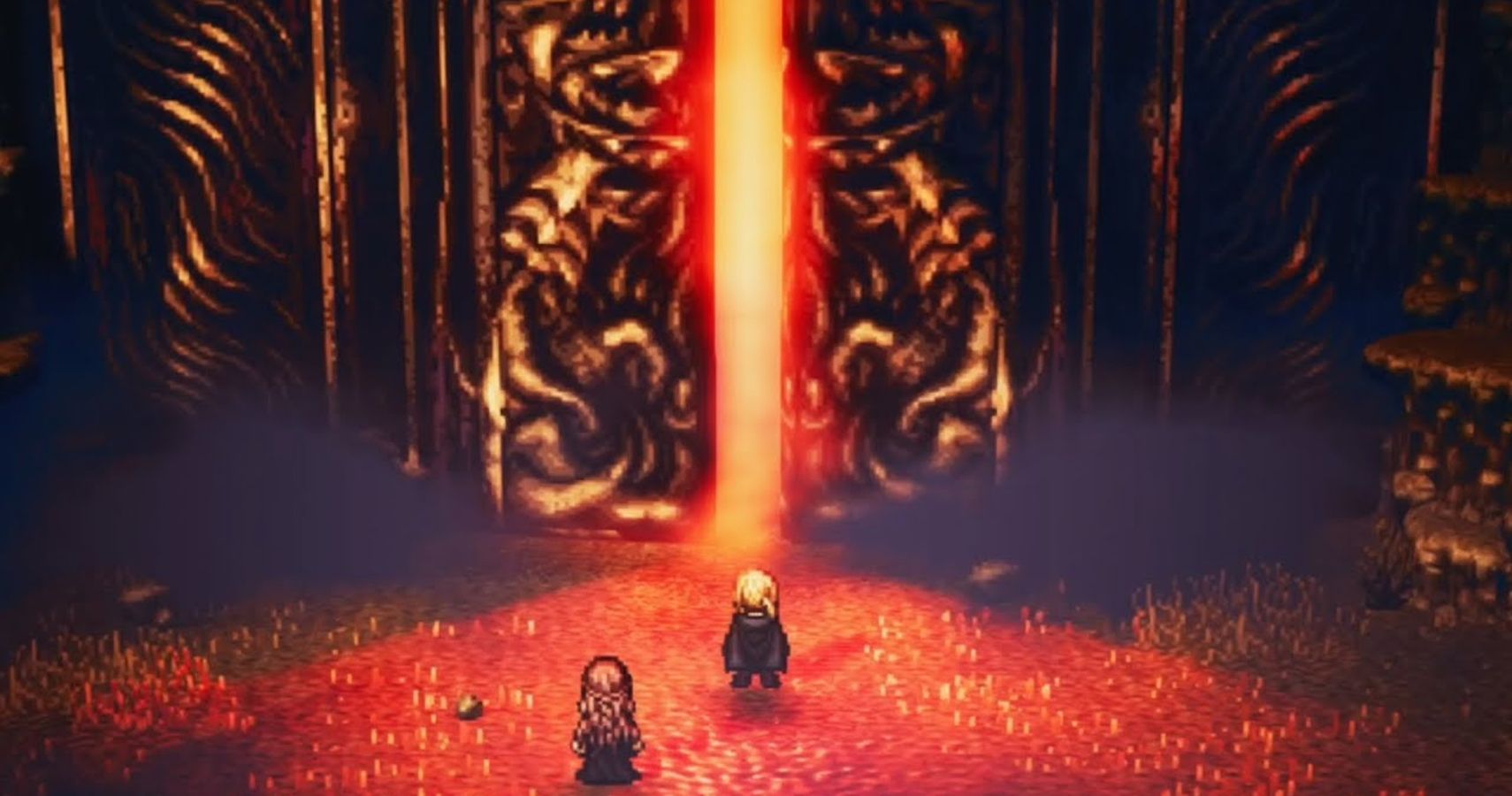 The Gate of Finish, which is the location of the final dungeon in Octopath Traveler
