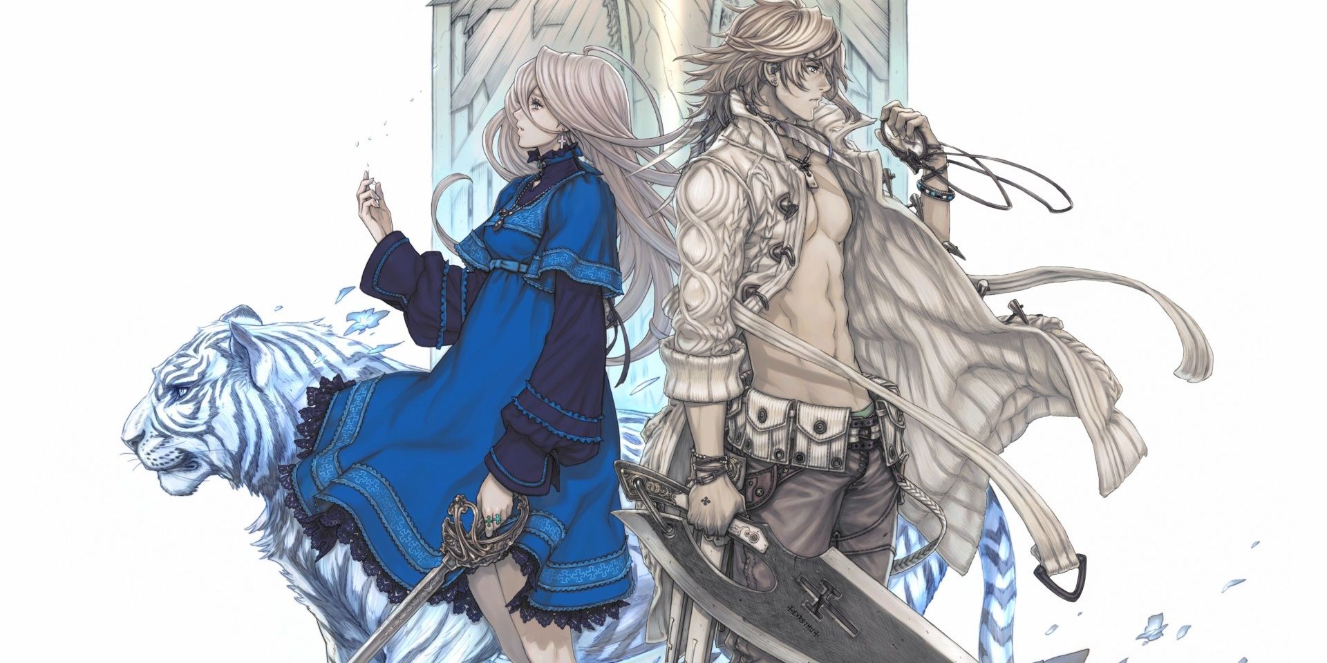 The Last Story Cover Art of Calista and Zael