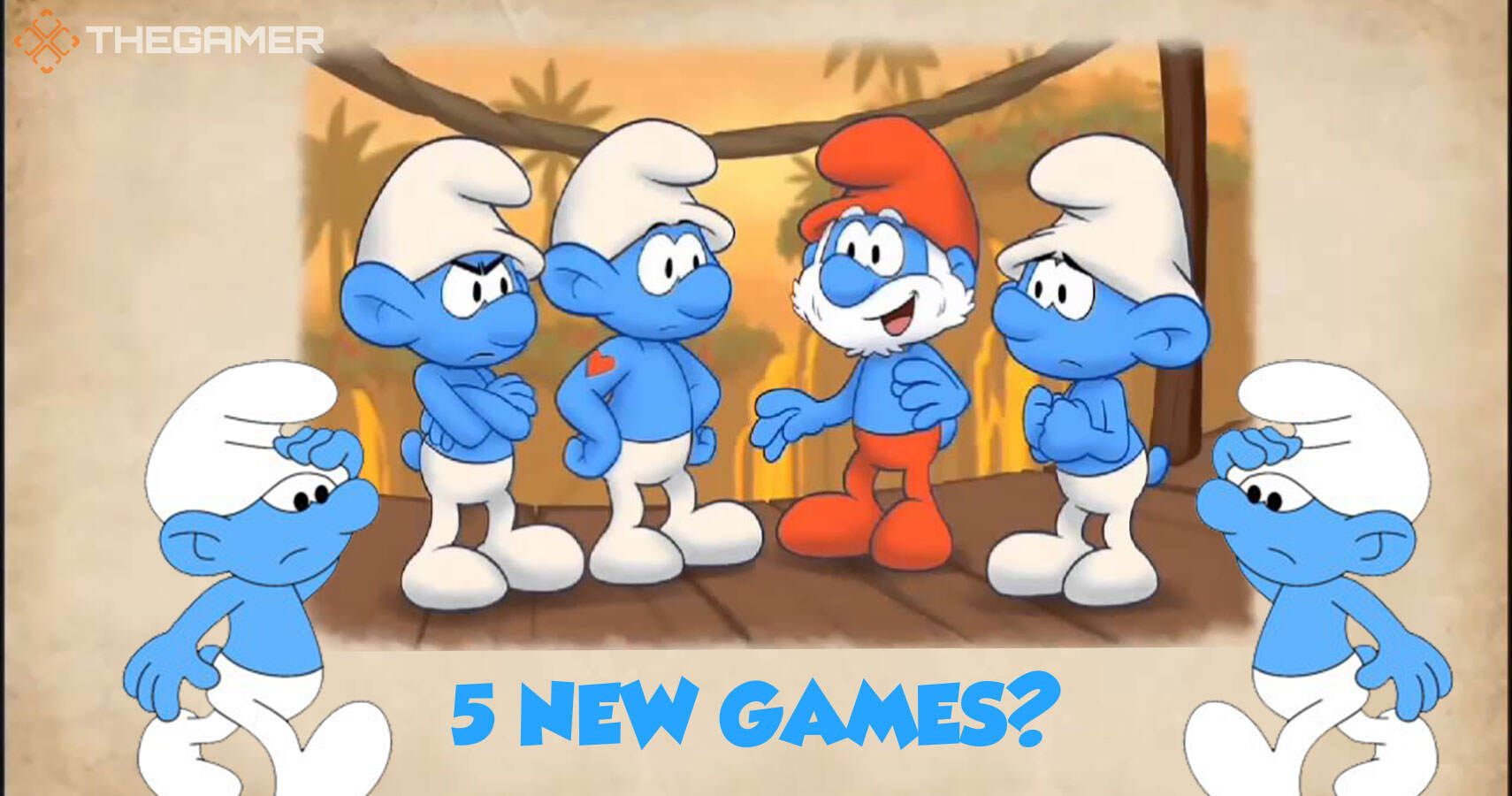 The Smurfs--Yes, The Little Blue Things--Are Getting 5 New Games
