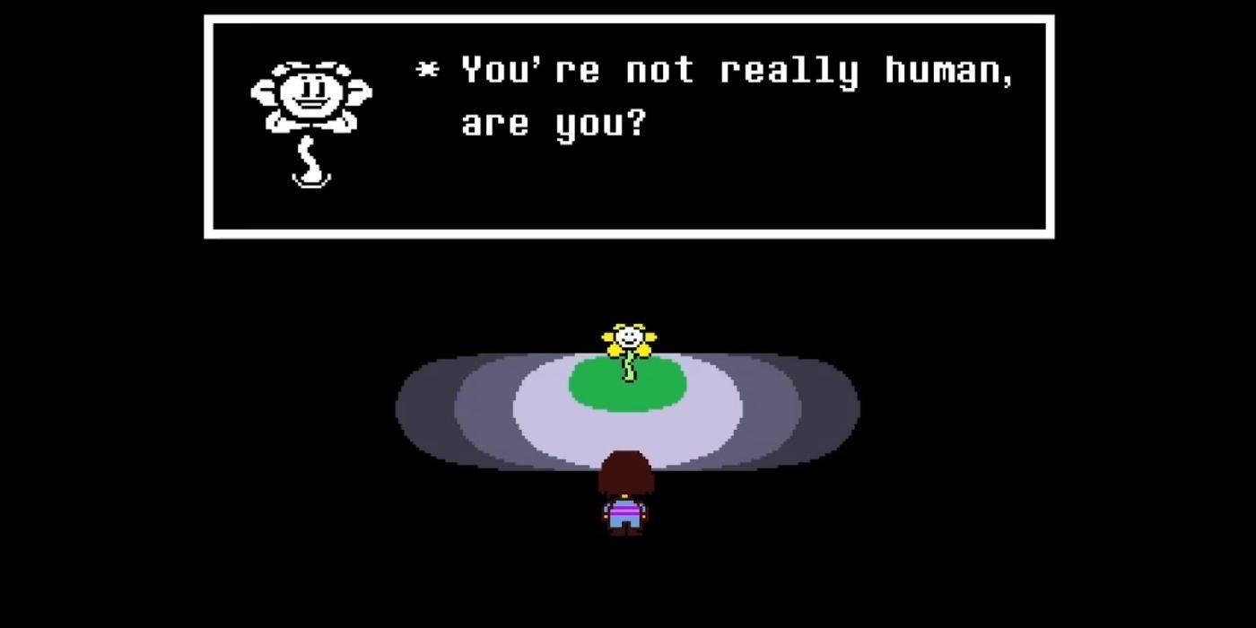 Undertale Differences In Flowey Interactions Between Pacifist And Genocide Routes