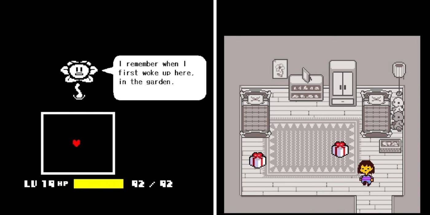 Undertale Differences In Flowey Interactions Between Pacifist And Genocide Routes