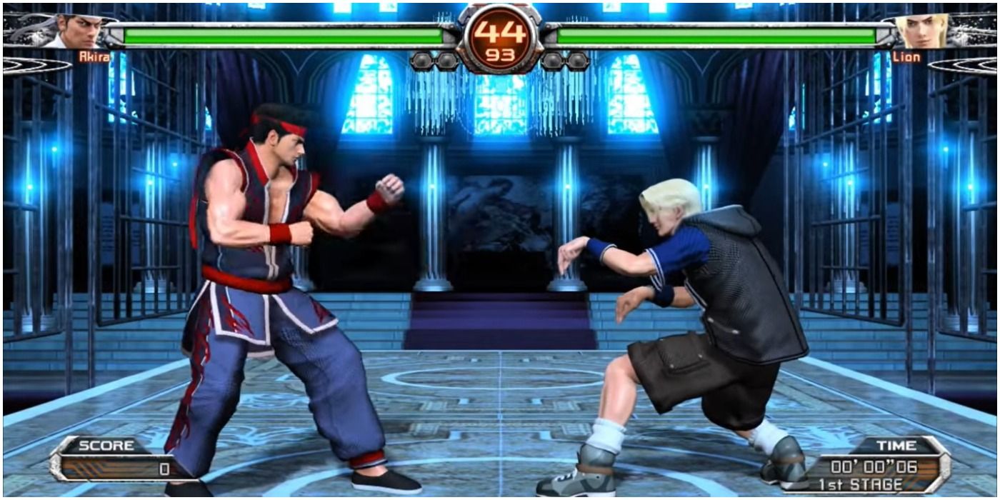 VIrtua Fighter - Fighters have accurate poses and real fight styles