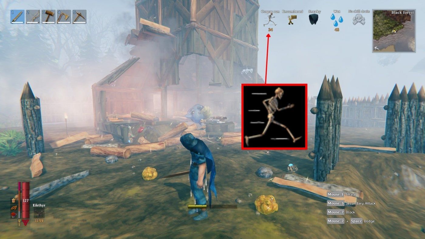 Valheim Every Status Effect And How Long They Last