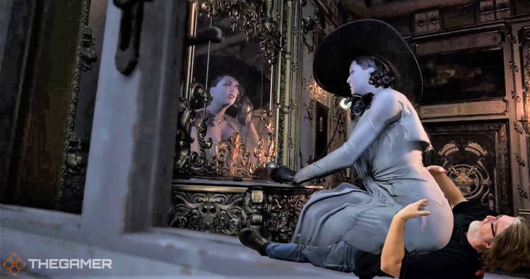 We Ve Done The Math Letting Lady Dimitrescu Stand On Your Chest Will Definitely Kill You We Ve Done The Math Letting Lady Dimitrescu Stand On Your Chest Will Definitely Kill You
