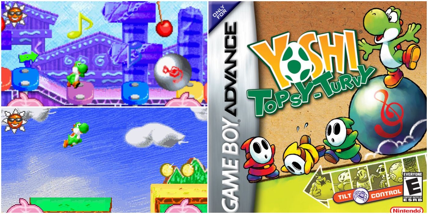 Yoshi Topsy Turvy Game Boy Advance