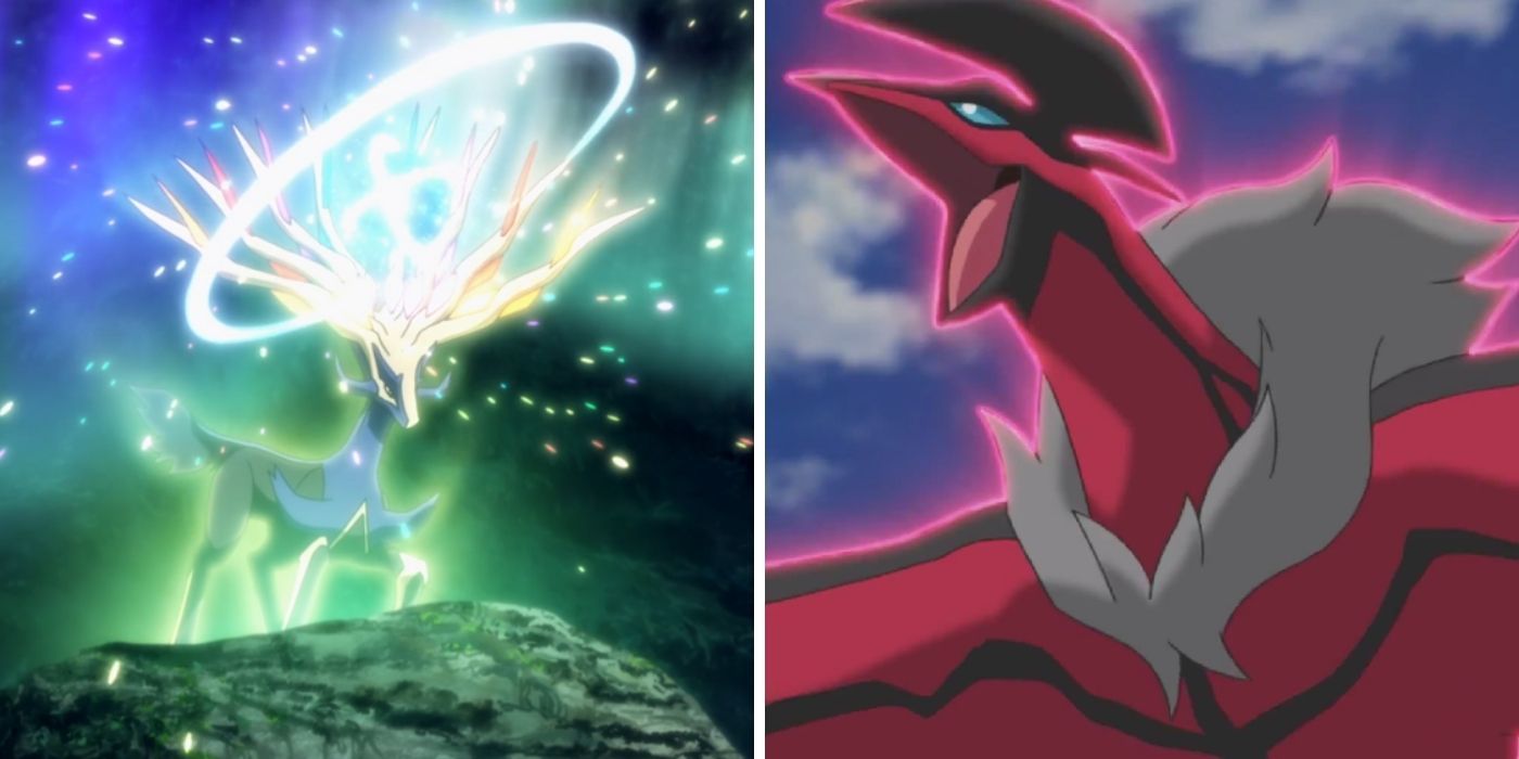 Yvetal and Xerneas Fighting