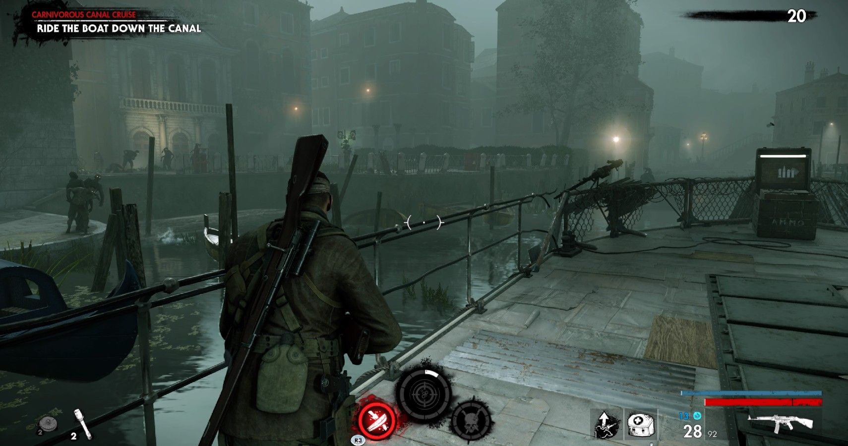 Zombie Army 4 Death Canal Walkthrough And Collectibles