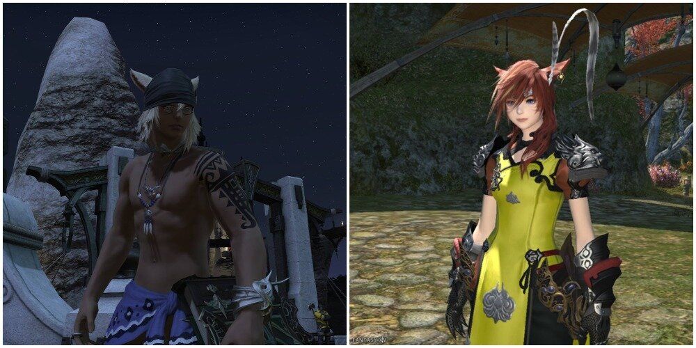 Final Fantasy 14 Every Unique Hairstyle And How To Get Them