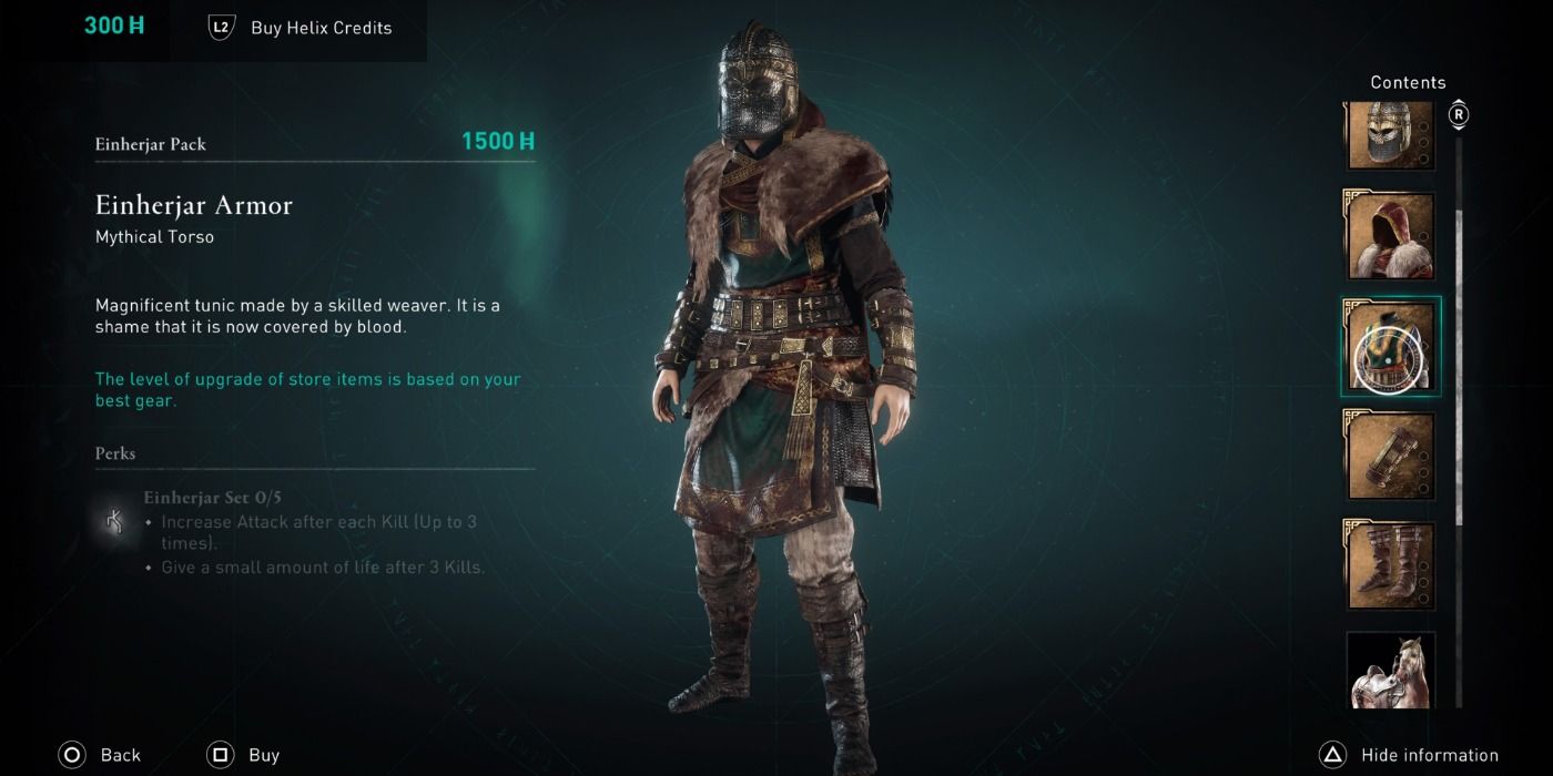 Einherjar Armor in Assassin's Creed Valhalla