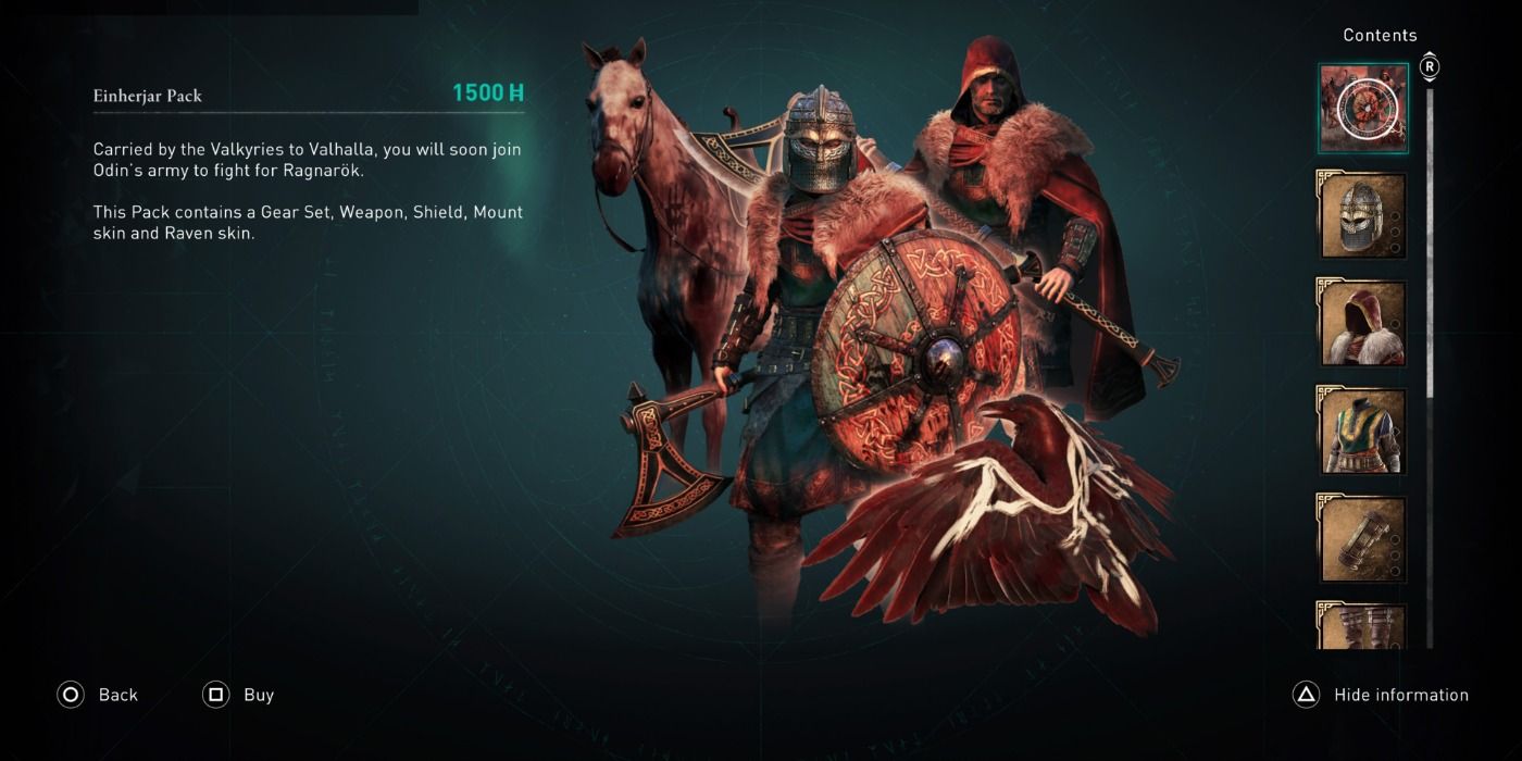 Einherjar pack in Assassin's Creed Valhalla