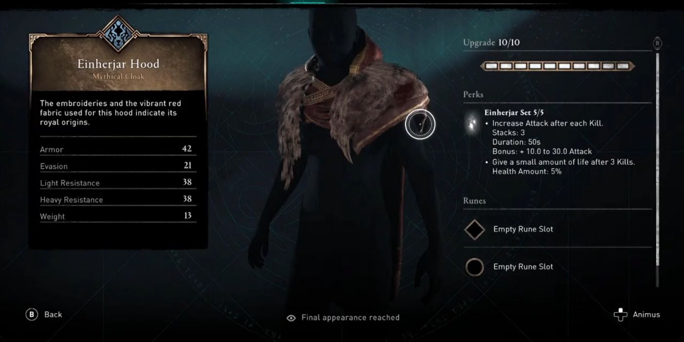 Einherjar Hood in Assassin's Creed Valhalla