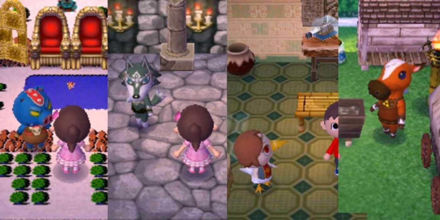 Zelda Villagers in Animal Crossing