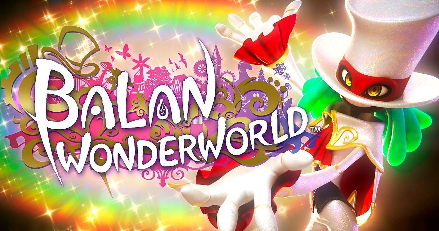 Balan Wonderworld Title Screen